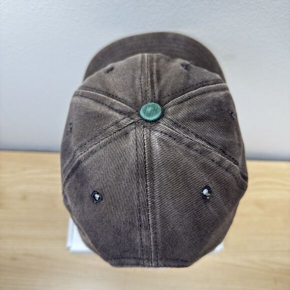 Vintage GREEN BAY PACKERS New Era SNAPBACK Hat Cap 90s Brown USA Football Thrash - Picture 7 of 11